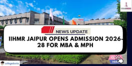 IIHMR Jaipur Opens Admission 2026 28 for MBA MPH
